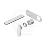 Bella Vista Lantra 185mm Wall Mixer with Spout Trim Kit Only Oval Cover Plate Variant Colour Available