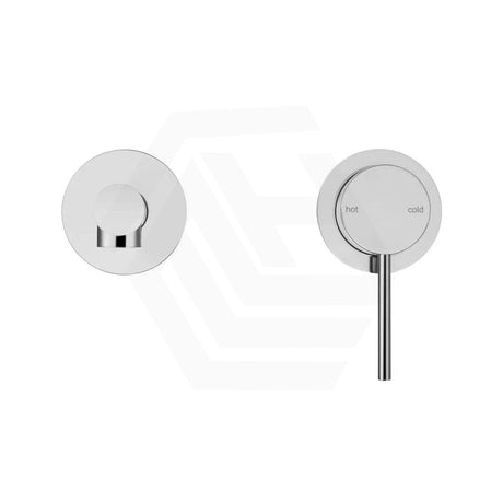 Bella Vista Mica Wall-Spout Combo Straight Spout 2 Piece Trim Kit Only Chrome