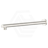 Bella Vista Mica Wall Mounted 450mm Stainless Steel Shower Arm Only Variant Colors Available