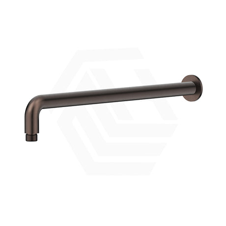Bella Vista Mica 450mm Stainless Steel Curved Wall Mounted Shower Arm In Various Colours