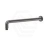 Bella Vista Mica 450mm Stainless Steel Curved Wall Mounted Shower Arm In Various Colours