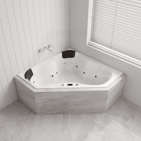 Broadway Alcazar Spa Bathtub 1510X1510X500Mm Corner Drop-In Tub With Jets Baths