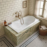 Broadway Allura Bath Rectangle Acrylic Drop In Bathtub 1220/1530/1670/1800mm - Gloss White
