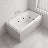 Broadway Alpha Spa Bathtub 1490/1700/1800X750X470Mm Rectangula Drop-In Tub Rectangular Baths