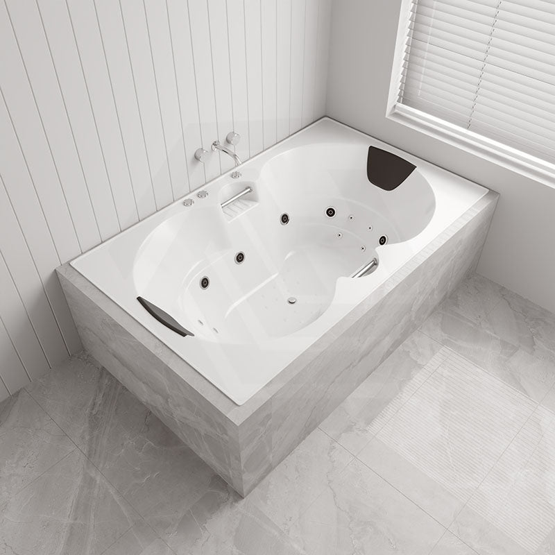 Broadway Andorra Spa Bath 1790X1100X530Mm Rectangula Drop-In Tub Rectangular Baths
