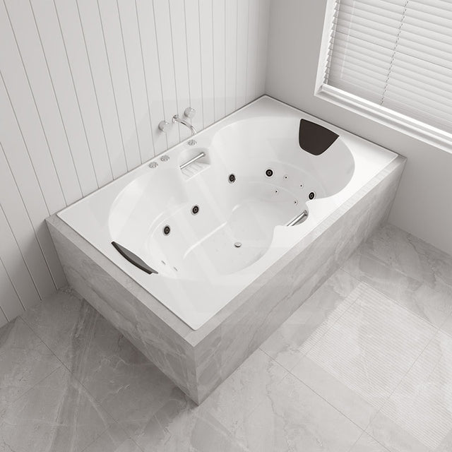 Broadway Andorra Spa Bath 1790X1100X530Mm Rectangula Drop-In Tub Rectangular Baths