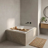Broadway Bebe Bath Square Acrylic Drop In Bathtub 905x905x330mm - Gloss White