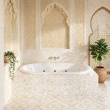 Broadway Florentine Spa Bath Oval Drop-in Tub 1485/1640mm