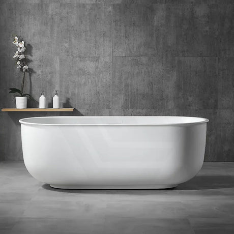 Broadway FS25 1700x800x600mm Oval Acrylic Freestanding Bathtub