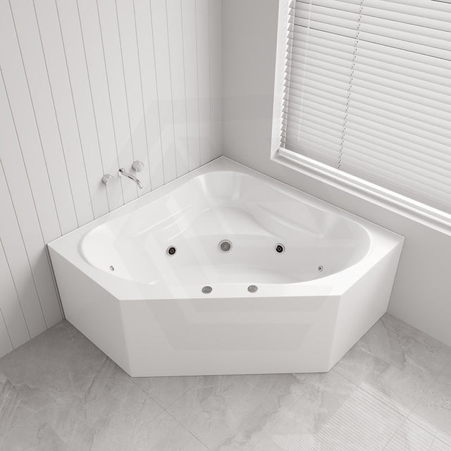 Broadway Fs53 1290/1490X640Mm Corner Spa Bathtub Acrylic Baths