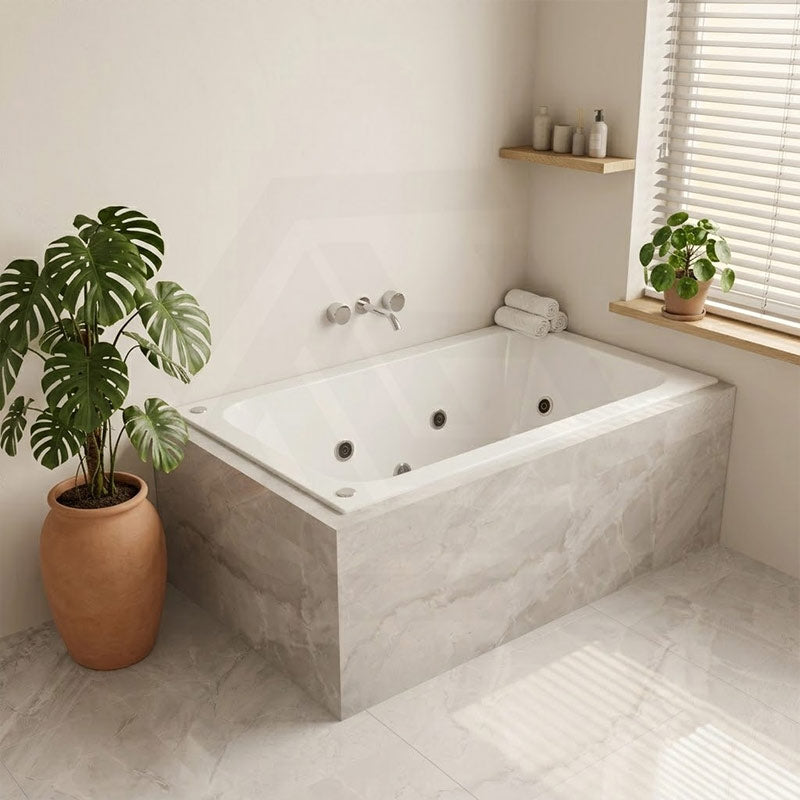 Broadway Grandisimo Spa Bath Rectangula Drop-in Tub 1400x820x520mm
