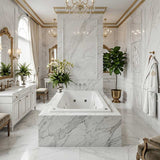 Broadway Grandisimo Spa Bath Rectangula Drop-in Tub 1400x820x520mm