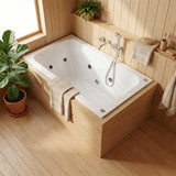 Broadway Grandisimo Spa Bath Rectangula Drop-in Tub 1400x820x520mm