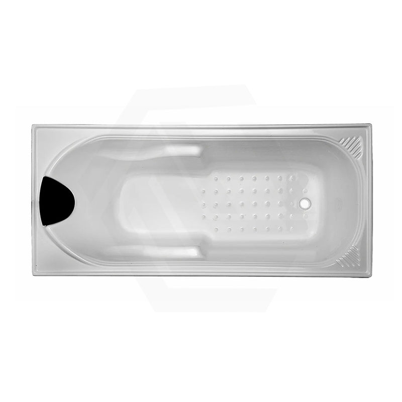 Broadway Isabella Bath 1320/1530/1650/1800mm Rectangle Acrylic Drop In Bathtub Gloss White