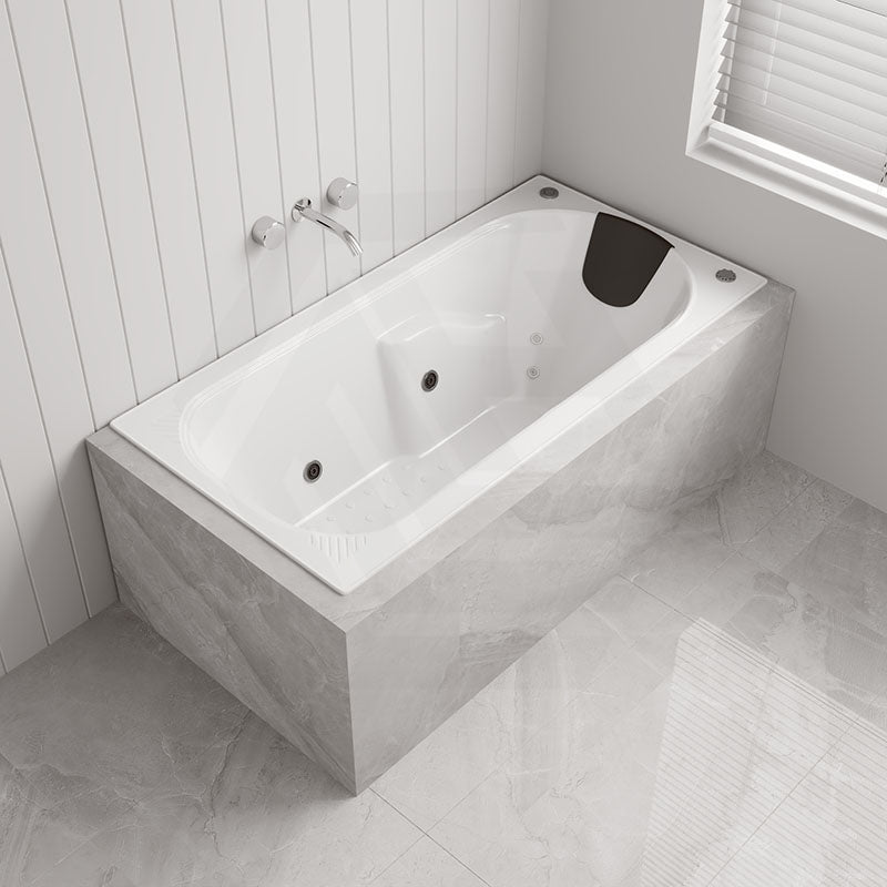 Broadway Isabella Spa Bath 1320/1530/1650/1800x815x530mm Rectangula Drop-in Tub