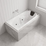 Broadway Isabella Spa Bath 1320/1530/1650/1800x815x530mm Rectangula Drop-in Tub