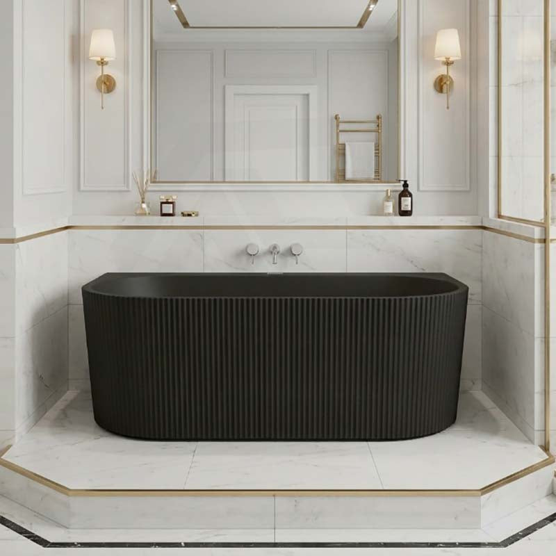 Broadway Mallorca Spa Bath Back To Wall Tub 1500x750 / 1700x800x580mm - Variant Colour