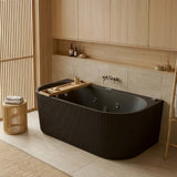 Broadway Mallorca Spa Bath Back To Wall Tub 1500x750 / 1700x800x580mm - Variant Colour