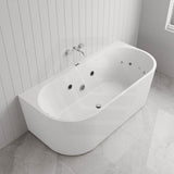 Broadway Mallorca Spa Bath 1500x750 / 1700x800x580mm Back To Wall Tub Variant Colour Available