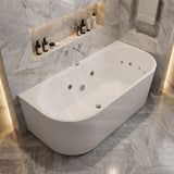 Broadway Mallorca Spa Bath Back To Wall Tub 1500x750 / 1700x800x580mm - Variant Colour