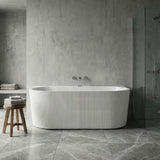 Broadway Mallorca Spa Bath Back To Wall Tub 1500x750 / 1700x800x580mm - Variant Colour