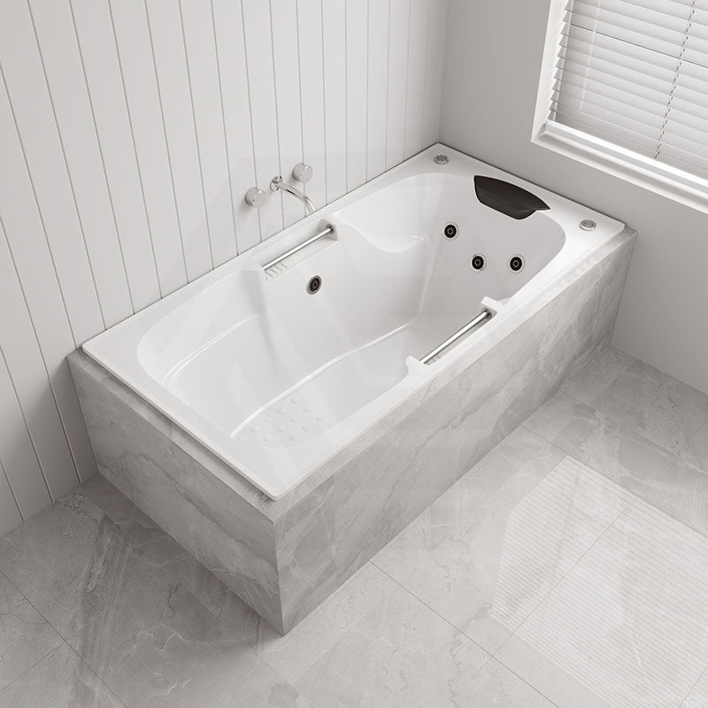 Broadway Marchena Spa Bath 1725x860x530mm Rectangula Drop-in Tub