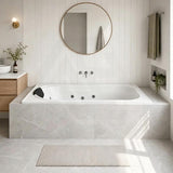 Broadway Montillo Spa Bath Rectangula Drop-in Tub 1670x855x550mm