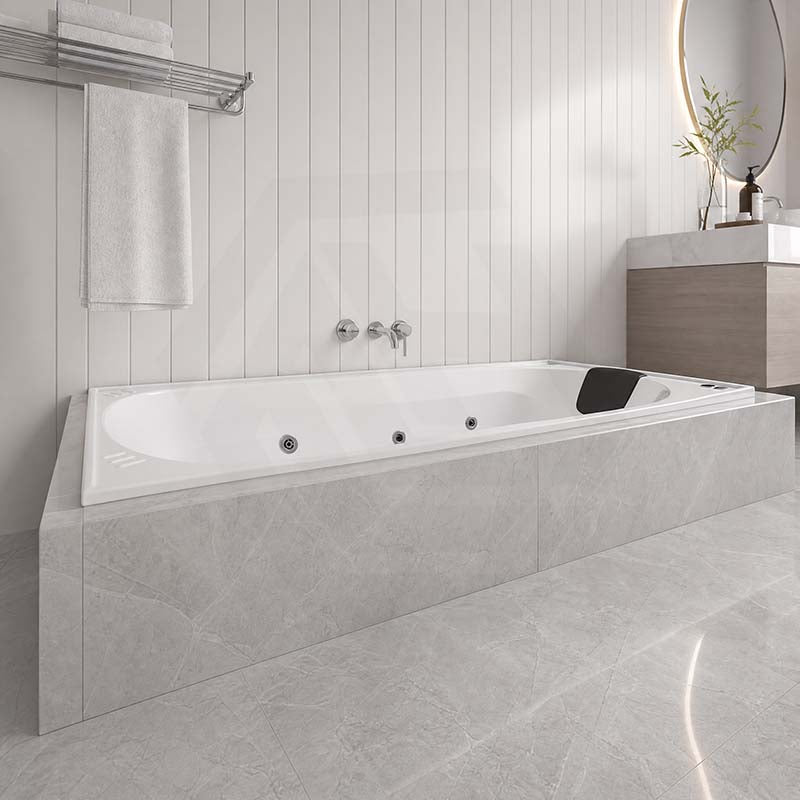 Broadway Montillo Spa Bath Rectangula Drop-in Tub 1670x855x550mm