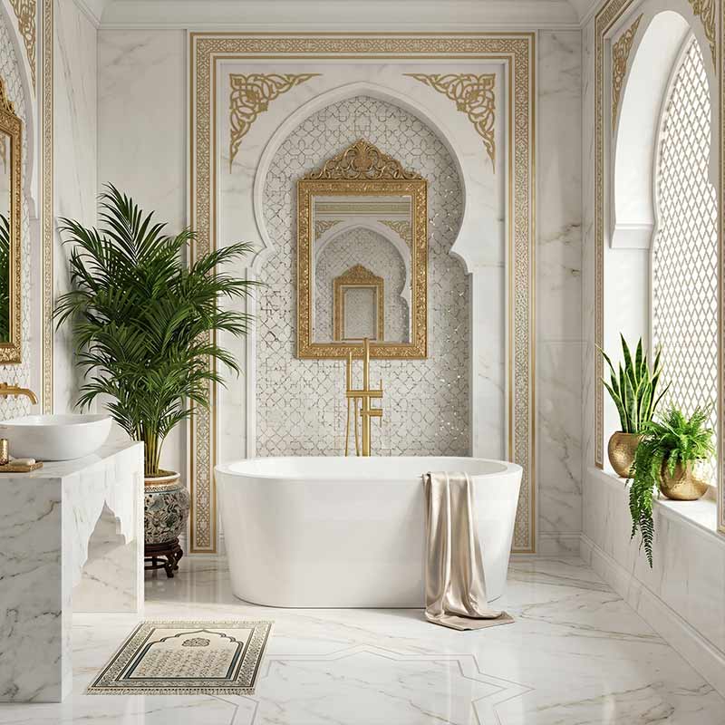 Broadway Redondo Oval Acrylic Freestanding Bathtub 1500/1700x800x600mm - Gloss White