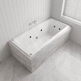Broadway Tano Spa Bath 1800x850x500mm Rectangula Drop-in Tub