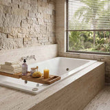 Broadway Tano Spa Bath Rectangular Drop-in Tub 1800x850x500mm - Gloss White