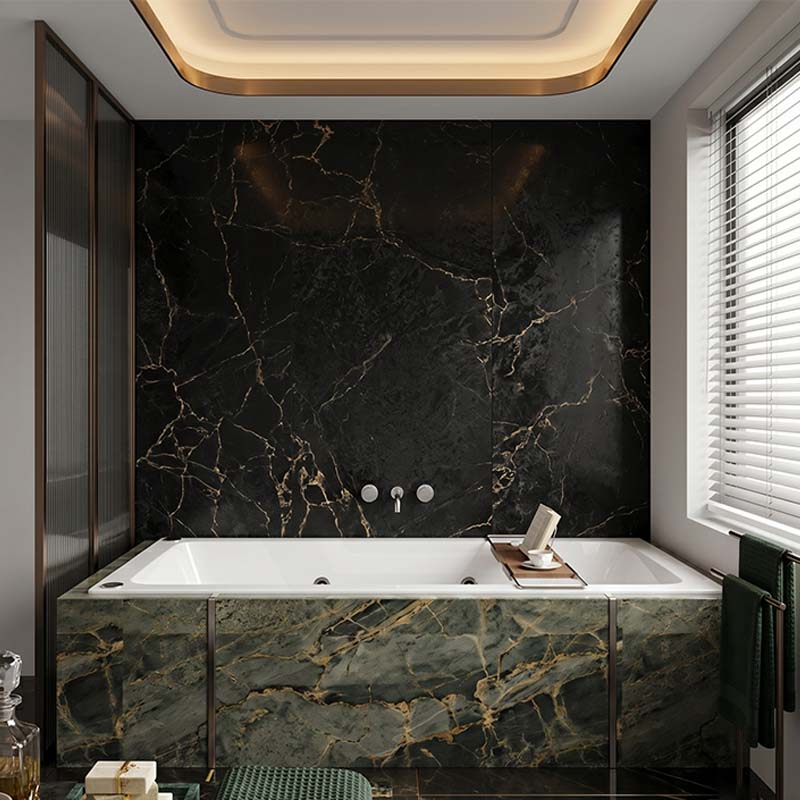 Broadway Tano Spa Bath Rectangular Drop-in Tub 1800x850x500mm - Gloss White