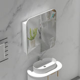 750/900/1200mm Carysil Plywood Wall Hung Shaving Cabinet Matt White/Walnut Finish for Bathroom