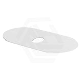 750-1200mm Carysil Matt White Plywood Wall Hung Floating Vanity Fluted 12 O'clock/NO Tap Hole with Center Waste Hole Stone Top Brushed Gold Handle