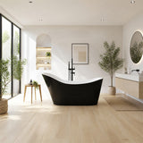 Bevel Acrylic Freestanding Bathtub Special Shape NO Overflow 1400/1700mm - Variant Colour