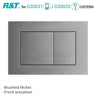 R&T Toilet Button G30045050 for In-wall Concealed Cistern G30031/G30032 Colors Available