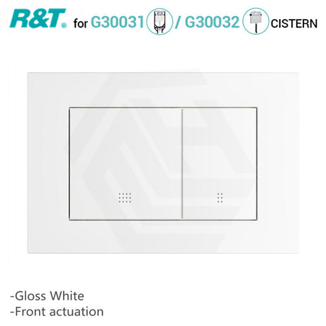 R&T Toilet Button G30045050 for In-wall Concealed Cistern G30031/G30032 Colors Available
