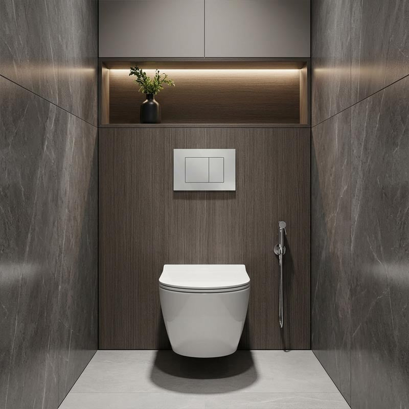 R&T Toilet Button G3005008 for In-wall Concealed Cistern 210x140x8mm - Variant Colour Available