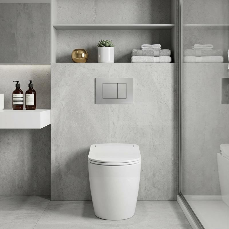 R&T Toilet Button G3005008 for In-wall Concealed Cistern 210x140x8mm - Variant Colour Available