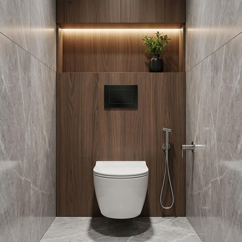 R&T Toilet Button G3005008 for In-wall Concealed Cistern 210x140x8mm - Variant Colour Available