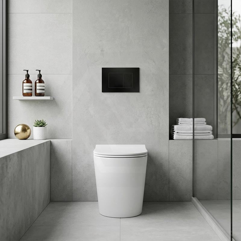 R&T Toilet Button G3005008 for In-wall Concealed Cistern 210x140x8mm - Variant Colour Available