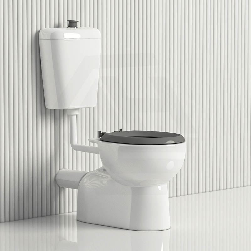 820x350x1180mm Disabled Special Care Toilet Suite White Ceramic Box Rim Bottom inlet P Trap