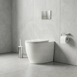 Elvera Tornado Wall Faced Floor Pan 630x365x445mm - Gloss White