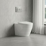 Elvera Tornado Wall Faced Floor Pan Only 630x365x445mm - Gloss White