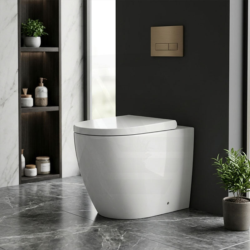 Elvera Tornado Wall Faced Floor Pan Only 630x365x445mm - Gloss White