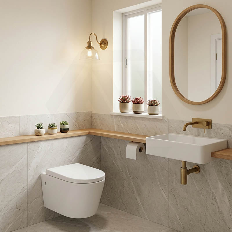 Avis Wall Hung Toilet Pan with Rimless Flush for Modern Bathroom 520x360x325mm - Matt Black / Gloss White