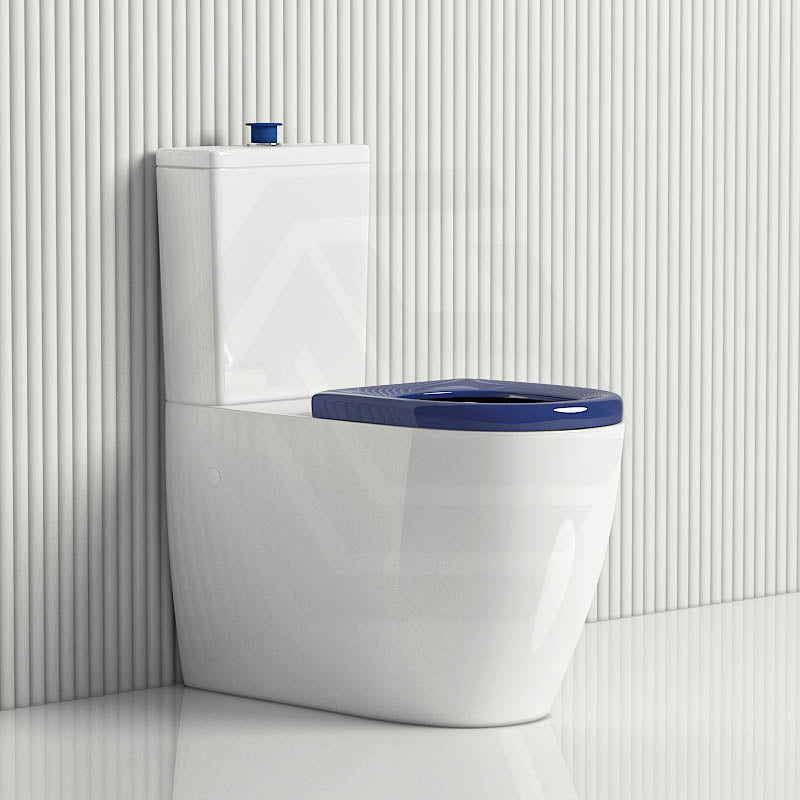 810x355x880mm Asta Special Care Rimless Disabled Toilet Suite Back To Wall S TRAP P TRAP Single Flap Care Seat
