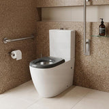 Asta Special Care Rimless Disabled Toilet Suite Back To Wall Single Flap Care Seat 810x355x880mm