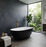 Stella Oval Bathtub Freestanding Acrylic NO Overflow 1500/1700mm - Variant Colour