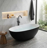 Stella Oval Bathtub Freestanding Acrylic NO Overflow 1500/1700mm - Variant Colour